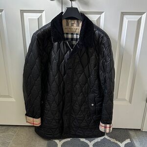 Burberry Black Quilted Puffer Jacket